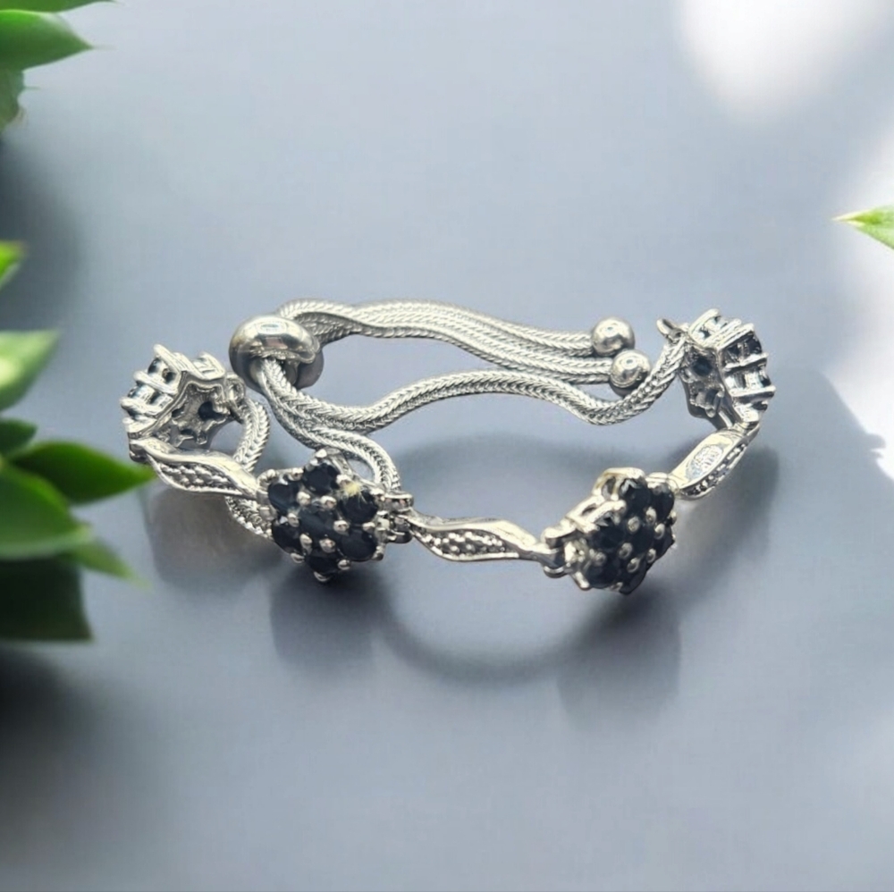 Spinel Bolo Bracelet